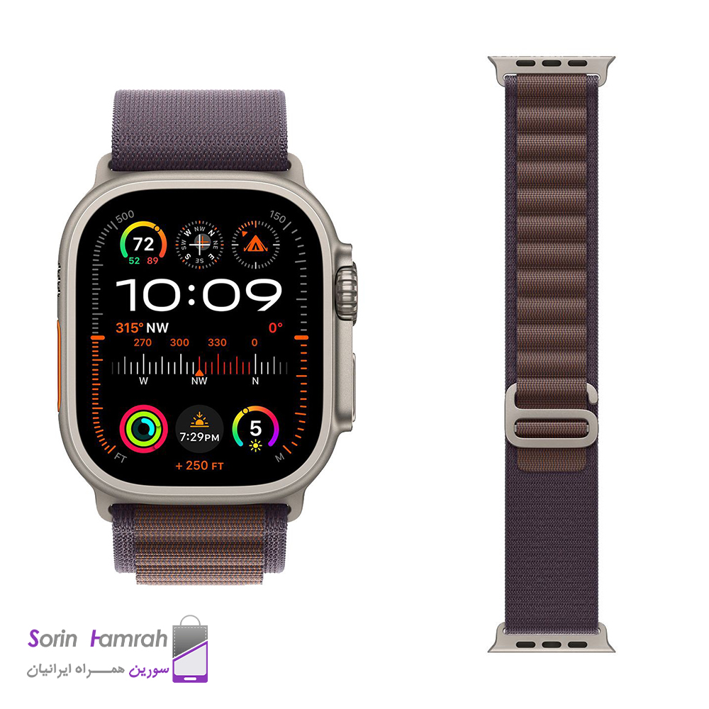 اپل واچ اولترا 2 (49mm) بدنه تیتانیوم